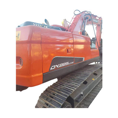 25 Tonnen Doosan DX225LC Gebraucht Crawler Bagger mit 0-2000 Arbeitsstunden