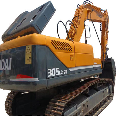 30500 KG Maschinengewicht Hyundai305LC-9 Crawler Bagger 215 kw Gebrauchtes Hyundai Bagger