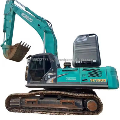Hydraulische Baumaschine Groß Kobelco SK350 Bagger mit guter Leistung