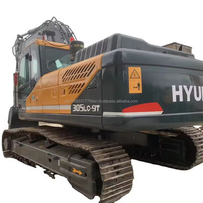 305LC-9T 30 Tonnen Hyundai Großmaschine Gebraucht Bagger mit 198 kW Motor aus Korea