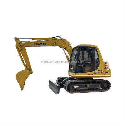 6TON Komatsu PC60 Gebraucht-Exkavator-Crawler für Ihre Schwermaschinenbedürfnisse
