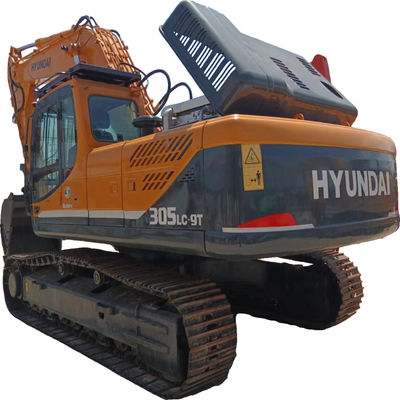 Hyundai305 Bagger Recht verwendet Hyundai Hydraulikzylinder Original Maschine Gewicht 30500 KG