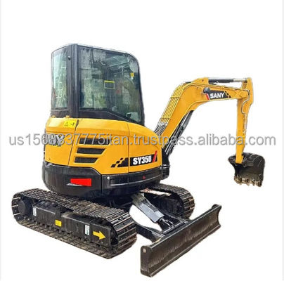 Niedrige Arbeitszeit Sany SY35U Mini Digger mit Original Hydraulikpumpe und ISUZU Motor