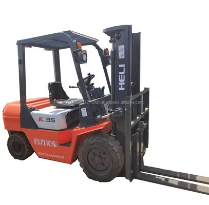 Helikopter-Diesel-Forklift mit einer Höhenhöhe von 2,5 m und einer Forklänge von 2 m