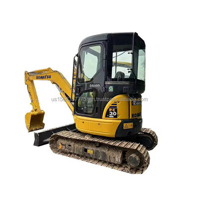 3000 KG Maschinengewicht Komatsu PC30MR Gebraucht Minibagger Hydraulischer Crawlerbagger