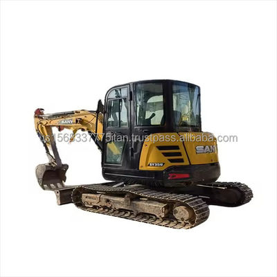 Sany SY35U Bagger mit 20,4 kW Leistung und 0,12 M3 Eimer Kapazität in gutem Zustand