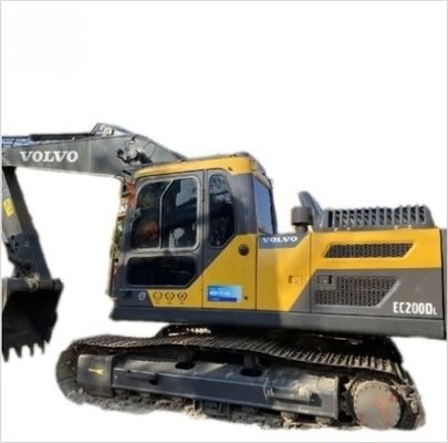 VOLVO EC220 Gebraucht-Crawlerbagger mit Originalpumpe und geringer Arbeitszeit