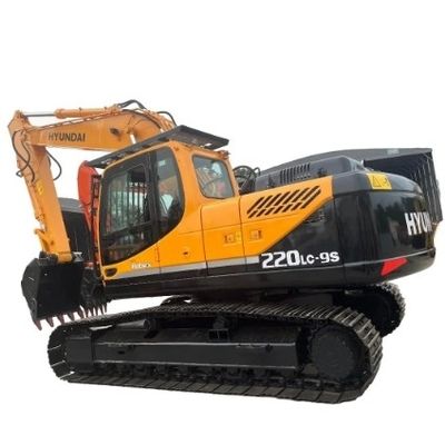 Hyundai 220LC-9S Bagger Großes Gebrauchtes Crawler Bagger mit Original-Hydraulikzylinder