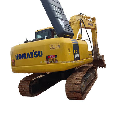 Gebrauchtes Komatsu PC160 Hydraulisches Bagger 16 Tonnen Crawler Bagger mit 0-2000 Arbeitsstunden