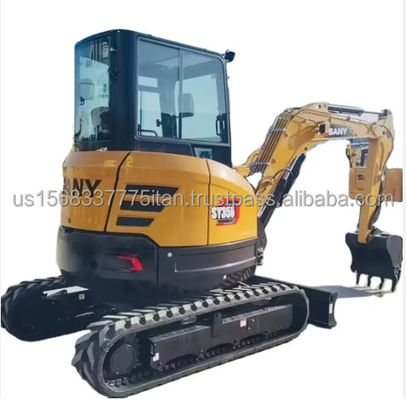 Mindestarbeitszeit SANY SY35U Minibagger mit ISUZU-Motor 3,5 TON Betriebsgewicht