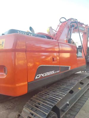 25 Tonnen Doosan DX225LC Gebraucht Crawler Bagger mit 0-2000 Arbeitsstunden