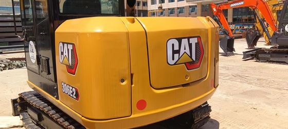 Original-Bohrmaschine CAT 306 mit Original-Hydraulikzylinder in gutem Zustand
