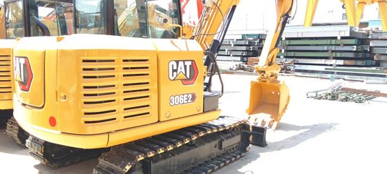 Original-Bohrmaschine CAT 306 mit Original-Hydraulikzylinder in gutem Zustand
