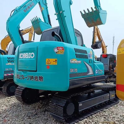 Original Kobelco SK75-8 Gebrauchtbagger Crawler Bagger mit Original Hydraulikpumpe