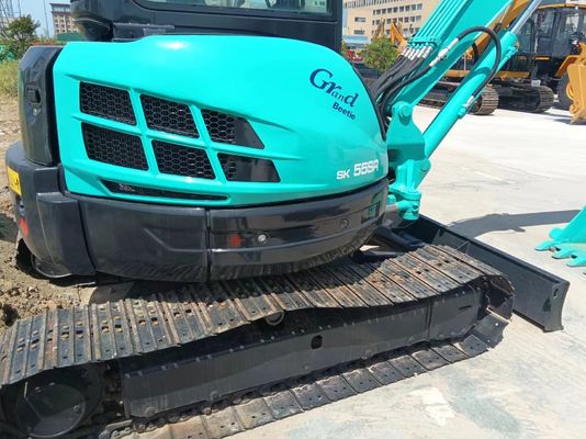 0.21M3 Eimerkapazität Gebraucht Kobelco SK55SR Crawler Bagger/Originalhydraulikventil