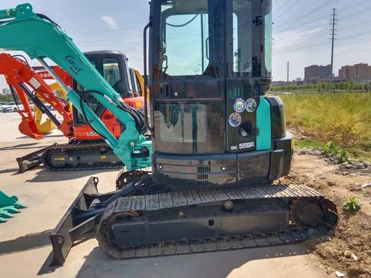 0.21M3 Eimerkapazität Gebraucht Kobelco SK55SR Crawler Bagger/Originalhydraulikventil
