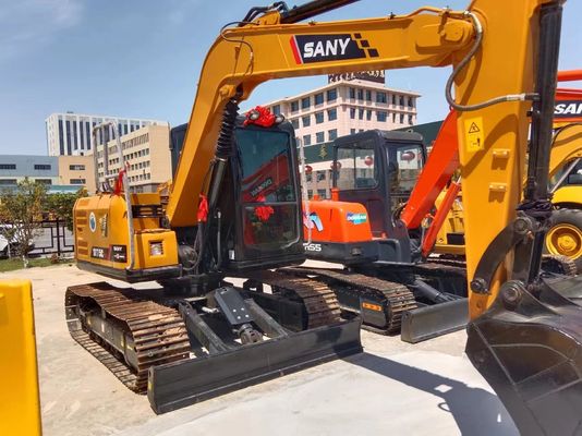 2016 SANY SY75C Pro Mini Digger in gutem Zustand mit Original-Hydraulikzylinder