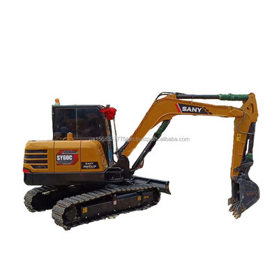 2016 Gebraucht Sany Sy 60c Bagger 60000 KG Schwere Hydraulikbagger Maschine