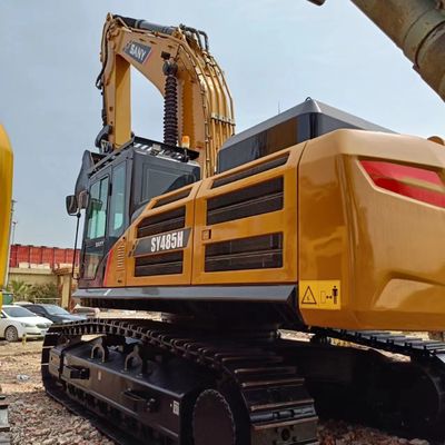 48 Tonnen SANY SY485H Gebrauchtbagger mit Original-Hydraulikpumpe und Verbrauch