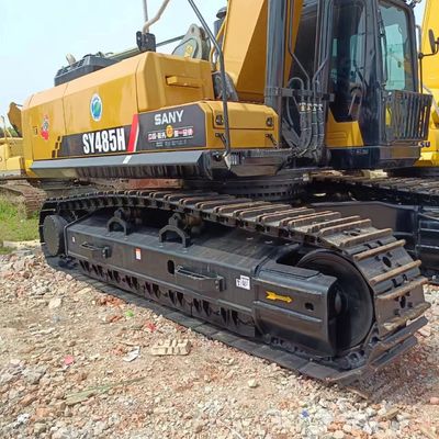 48 Tonnen SANY SY485H Gebrauchtbagger mit Original-Hydraulikpumpe und Verbrauch