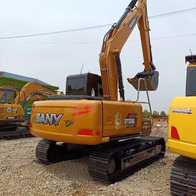 Gebrauchtes Sany SY135C Pro Gebraucht-Crawler-Exkavator mit Original-Hydraulikzylinder