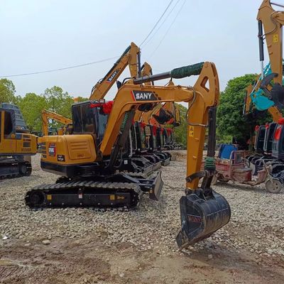 Sany SY60C Bagger mit hervorragender Arbeitsleistung und 0-2000 Arbeitsstunden
