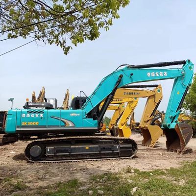 Original Hydraulischer Zylinder und Ventil 35 Tonnen Kobelco SK350 Bagger Gebrauchtbagger