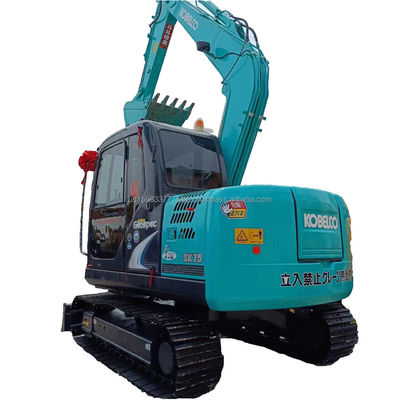 Gebrauchtes Kobelco SK75-8 Bagger aus dem Jahr 2016/originales hydraulisches Crawlerbagger aus Japan