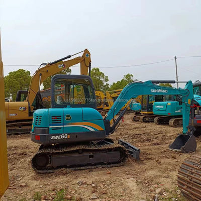 SWE60E Crawler Bagger mit Original-Hydraulikzylinder und 0,34 M3 Eimer-Kapazität