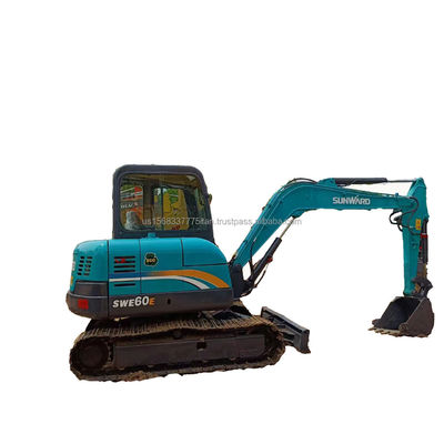 6TON Hydraulischer Crawler Bagger SWE 60E Original Hydraulikzylinder in gutem Zustand
