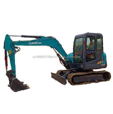 SWE60E Hydraulischer Crawler Bagger verwendet 6TON Betriebsgewicht Arbeitsstunden 0-2000