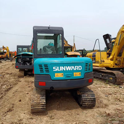 SWE60E Hydraulischer Crawler Bagger verwendet 6TON Betriebsgewicht Arbeitsstunden 0-2000