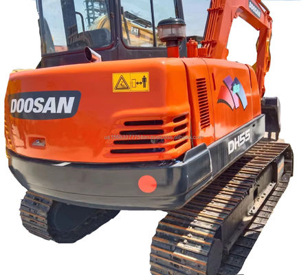Gebraucht DOOSAN DH55 Bagger 6TON gute Effizienz hydraulische Baumaschine