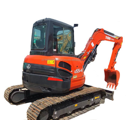 5.5 Tonnen KUBOTA KXU55 Minibagger 2016 mit Eigenschaften und Kernkomponenten verwendet