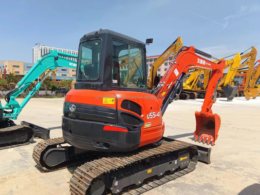 5.5 Tonnen KUBOTA KXU55 Minibagger 2016 mit Eigenschaften und Kernkomponenten verwendet