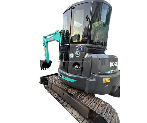 Gebrauchtes Kobelco SK55SR Bagger mit Original-Hydraulikpumpe und geringer Arbeitszeit