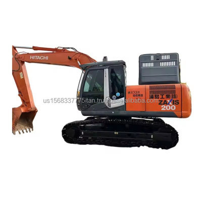 Hitachi ZX200 Bagger Hyperkinese und 20 Tonnen Kapazität für Baustoffladen
