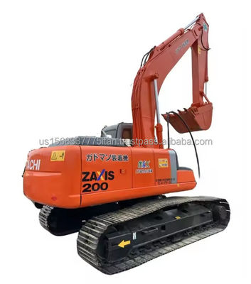 Großer 20 Tonnen schwerer Hitachi ZX200 Bagger, in Japan hergestellt, für Baumaterialgeschäfte
