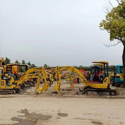 Komatsu PC18 1,8 Tonnen Crawler Bagger verwendet und in gutem Zustand 2000 Arbeitsstunden