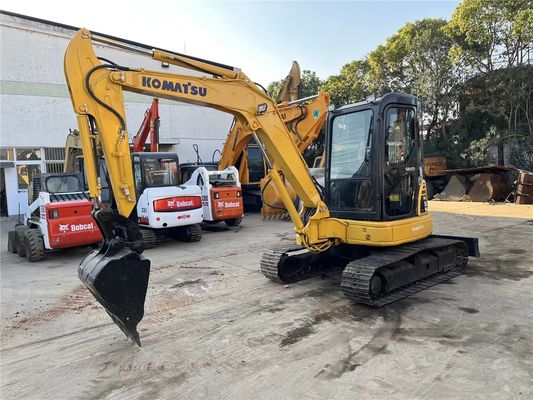 Mittlere Gebrauchtmaschine Komatsu PC50 5Ton Hydraulischer Mini-Digger Crawler Bagger Jahr 2016