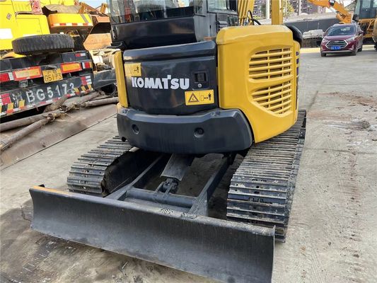 Mittlere Gebrauchtmaschine Komatsu PC50 5Ton Hydraulischer Mini-Digger Crawler Bagger Jahr 2016
