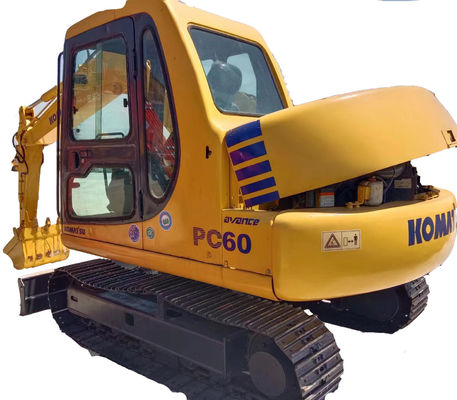 Gebrauchtes Komatsu PC60 6Ton Hydraulisches Mini-Digger Bagger in gutem Zustand aus Japan