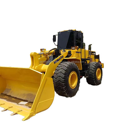 Gebrauchte Baumaterial-Läden Komatsu WA 380 Ladegerät 20 Tonnen Nennlast und gute Leistung