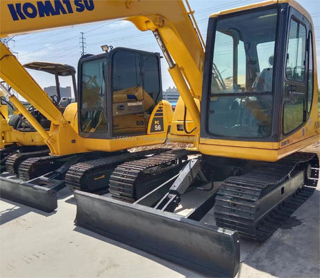 Original-Hydraulikpumpe Komatsu PC60 Gebrauchtbagger-Crawler mit 0-2000 Arbeitsstunden