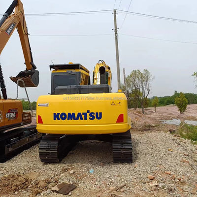 Gebrauchtes Komatsu PC130 Bagger mit Original-Hydraulikpumpe in Shanghai in gutem Zustand
