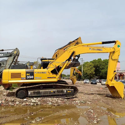 1.4M3 Eimerkapazität Komatsu PC350 Bagger Japan mit Originalhydraulikzylinder verwendet