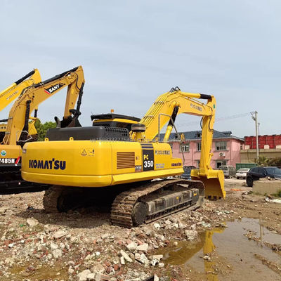 1.4M3 Eimerkapazität Komatsu PC350 Bagger Japan mit Originalhydraulikzylinder verwendet