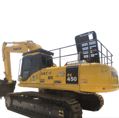 Gebrauchtes Komatsu PC450 Bagger 2016 Japan Hydraulische Crawlermaschine Gewicht 40000 KG