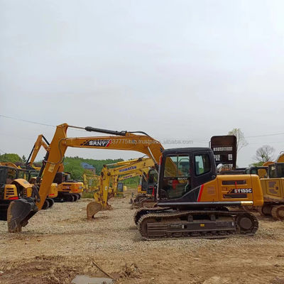 SANY SY155C Bagger Ausgezeichneter Zustand für die Bergbauarbeit Niedrige Arbeitszeiten und Motor