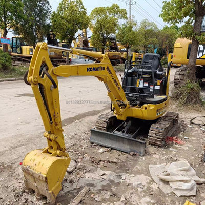 2016 Komatsu PC18MR Mini Gebrauchtbagger Crawler Bagger mit Original-Hydraulikventil